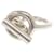 Ring Bague en argent 925 Croisette d'Hermès Argenté  - vue 1