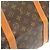Borsa Boston Monogram Keepall Bandoulière 60 Louis Vuitton Marrone Monogramma - vista 8