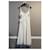 Dolce & Gabbana Midi-Kleid aus Seidenmischung und Chantilly-Spitze Elfenbein  - Ansicht 13