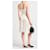 Dolce & Gabbana Midi-Kleid aus Seidenmischung und Chantilly-Spitze Elfenbein  - Ansicht 6