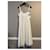 Dolce & Gabbana Midi-Kleid aus Seidenmischung und Chantilly-Spitze Elfenbein  - Ansicht 9