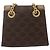 Céline Celine Vintage Macadam Schultertasche aus Canvas und Leder Braun - Ansicht 2