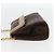 Céline Celine Vintage Macadam Schultertasche aus Canvas und Leder Braun - Ansicht 3