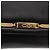 Borsa a Spalla Christian Dior in Pelle Nera e Oro Auth BA9830 Nero D'oro - vista 13