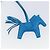 Hermès HERMES Rodeo PM Charm Pelle Blu Zanzibar Auth ka1717SAV - vista 7