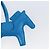 Hermès HERMES Rodeo PM Charm Pelle Blu Zanzibar Auth ka1717SAV - vista 8