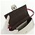 Borsa a spalla FENDI Chain Double Micro Baguette in pelle rosa argento Auth bs32459V - vista 19