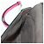 Borsa a spalla FENDI Chain Double Micro Baguette in pelle rosa argento Auth bs32459V - vista 25