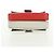 Borsa a spalla FENDI Chain Double Micro Baguette in pelle rosa argento Auth bs32459V - vista 5