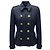 Burberry Navy Classic Double Breasted Jacket Navy blue
