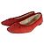 J.Crew Ballerine Quinn in suede rosso