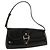 Ralph Lauren Borsa a spalla in pelle nera Nero