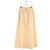 Céline Falda de lana beige