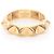 Valentino Garavani Rockstud vergoldeter Bandring Golden