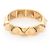 Valentino Garavani Rockstud vergoldeter Bandring Golden - Ansicht 2