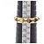 Valentino Garavani Rockstud vergoldeter Bandring Golden - Ansicht 4