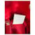 Borsa Tosca Blu in pelle rossa e bambù Rosso - vista 12