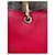 Borsa Tosca Blu in pelle rossa e bambù Rosso - vista 4