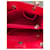 Borsa Tosca Blu in pelle rossa e bambù Rosso - vista 8