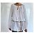 Autre Marque Túnica larga blanca 100% voile de algodón talla 38-40-42 Blanco - vista 13