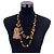 Timeless Chanel Vintage Gold- und Kunstperlen-Fransen-Halskette oder Gürtel Weiß - Ansicht 3