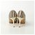 Jimmy Choo Gestreifte Netz-Pumps mit Absatz Weiß - Ansicht 5