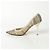 Jimmy Choo Gestreifte Netz-Pumps mit Absatz Weiß - Ansicht 9
