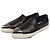 Miu Miu Slip-On Sneakers mit Metallkappe Größe Schwarz