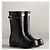 Balenciaga Stivali Crocs Nero - vista 5