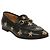 Gucci Mocassini ricamati Jordan Nero