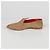 Hermès Scarpe flat babouche ricamate con logo Marrone - vista 3