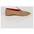 Hermès Scarpe flat babouche ricamate con logo Marrone - vista 5