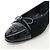 Scarpe flat in tweed Chanel Nero - vista 5