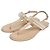 Chanel Slide Sandalen Braun