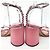 Sandali Jimmy Choo in raso rosa - vista 3