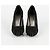 Salvatore Ferragamo Size Sequin Open Toe Pumps Black - view 6