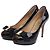 Salvatore Ferragamo Vara Offene Pumps Größe Schwarz