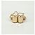 Chanel Sandali con cinturino logo CC Taglia D'oro - vista 5