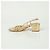 Chanel Sandali con cinturino logo CC Taglia D'oro - vista 7
