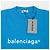 Balenciaga T-shirt con logo Size Blu - vista 3