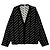 Balenciaga Multi Logo All Over Cardigan Größe Schwarz