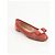 Salvatore Ferragamo Scarpe basse con fiocco Taglia Rosso - vista 2