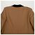 Gucci Asymmetric Stitch Coat Size Brown - view 15
