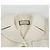 Gucci Abrigo Doble Bordado Blanco - vista 4