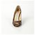 Jimmy Choo Offene Pumps Evelyn Braun - Ansicht 4