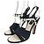 Sandali Chanel con perle Nero