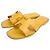 Sandali Hermès Oran in pelle giallo