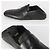 Balenciaga Mocassino Logo City Nero - vista 4