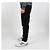 Prada Pantaloni Slim Fit in Gabardine Nero - vista 3