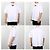 Prada T-Shirt mit Logo-Patch und kurzen Ärmeln Weiß - Ansicht 2